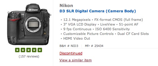 nikon-d3-discontinued