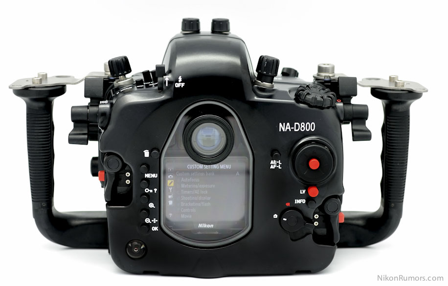 Nauticam NA-D800 underwater housing Nikon D800 camera1