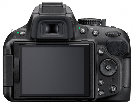 Nikon D5200 back Nikon D5200 and WR R10/WR T10 wireless remote controller announcements