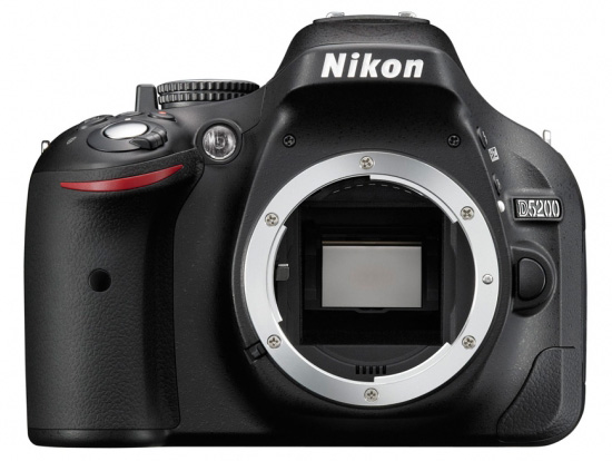 Nikon D5200 front Nikon D5200 and WR R10/WR T10 wireless remote controller announcements