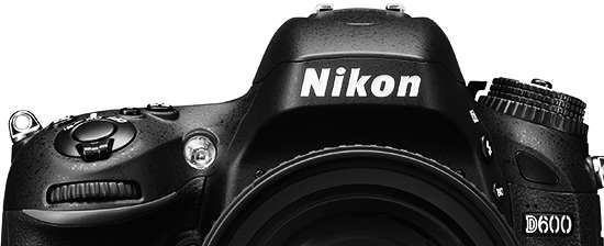 Nikon D600 bw top Nikon releases new firmware upgrades for the D600 and D800 cameras