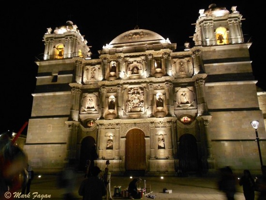 Cathedral Oaxaca Mexico