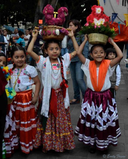 Girls in Oaxaca