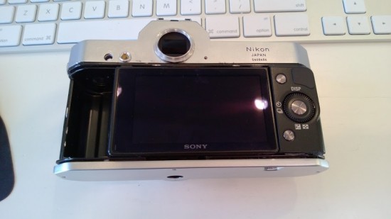Nikon Nikkormat with Sony NEX-5N digital guts (2)