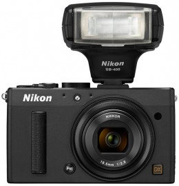 Nikon-Coolpix-A-with-SB-400-flash