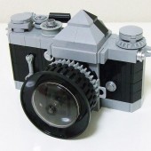 Lego Nikon DSLR camera