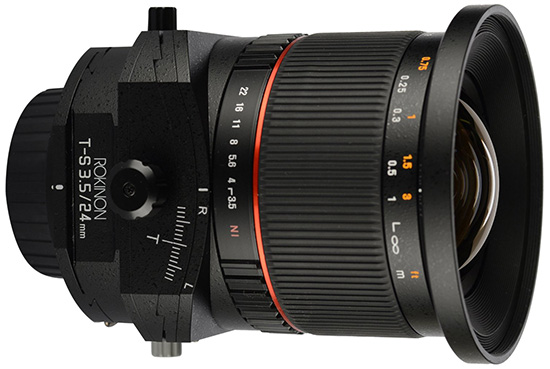 Rokinon-24mm-f3.5-tilt-shift-lens-for-Nikon