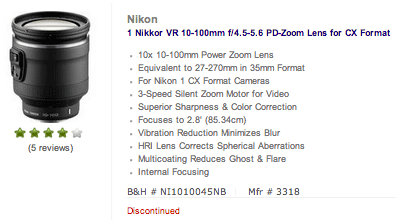Nikon-1-Nikkor-VR-10-100mm-f4.5-5.6-PD-ZOOM-lens-discontinued
