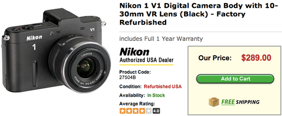Refurbished-Nikon-1-V1-camera-sale