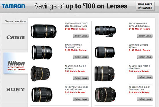 Tamron-lens-rebates