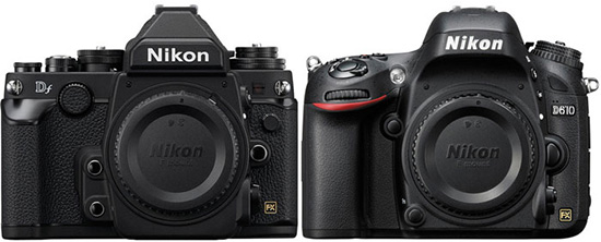 http://nikonrumors.com/wp-content/uploads/2013/11/Nikon-Df-vs.-Nikon-D610-specifications-comparison.jpg