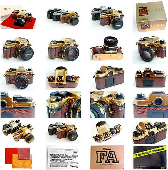 Nikon-FA-gold-camera