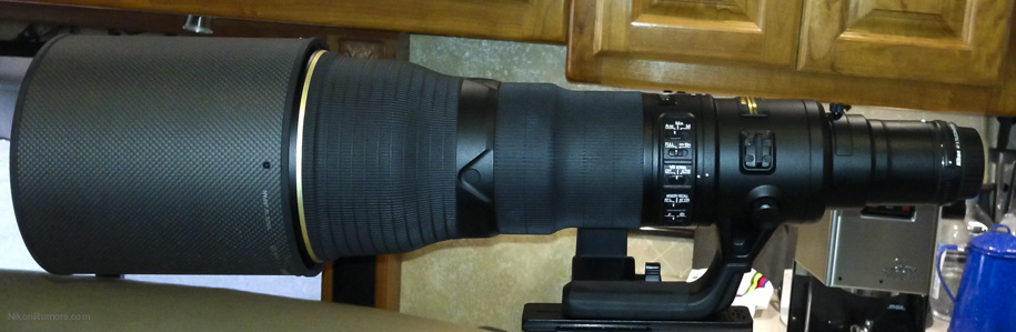 Nikon Nikkor AF-S 800mm f-5.6E FL ED VR lens