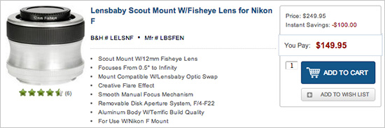 Lensbaby-Scout-lens-for-Nikon-sale