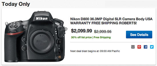 Refurbished-Nikon-D800-deal