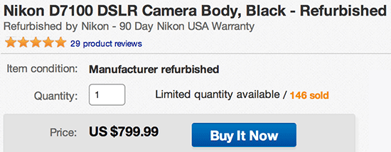 Refurbished-Nikon-D7100-camera-sale