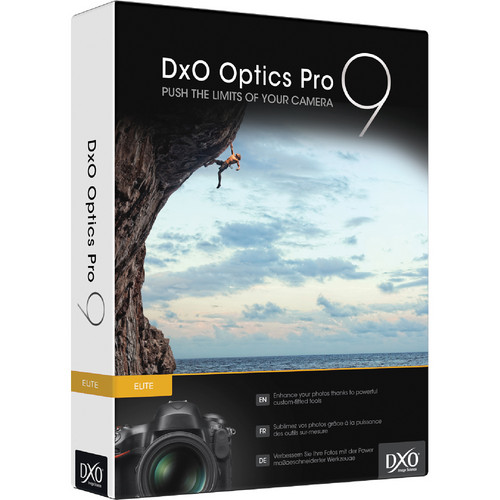DxO Optics Pro software