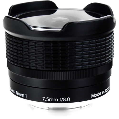 Rokinon 7.5mm f:8.0 RMC fisheye lens for Nikon 1 cameras