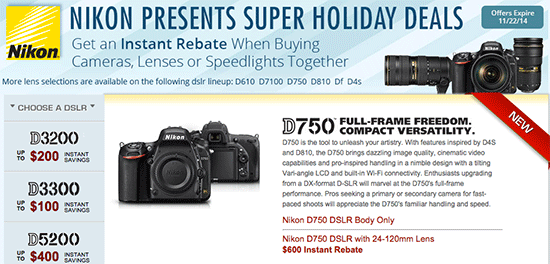 Nikon-D750-instant-rebate-savings