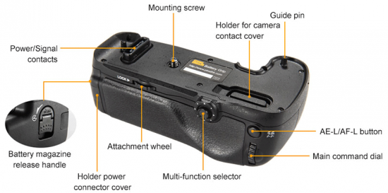 Pixel-Vertax-D16-battery-grip-for-Nikon-D750-DSLR-camera-1