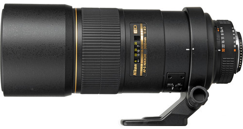 Pictured: the current Nikon AF-S 300mm f/4D IF-ED lens
