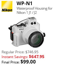 Nikon WP-N1 waterproof housing instant savings