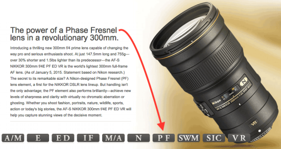 Nikkor-300mm-f4E-PF-ED-VR-with-Nikon-Phase-Fresnel-lens
