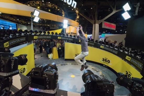 Nikon booth at CES 2015-14