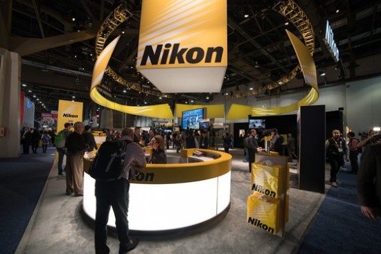 Nikon booth at CES 2015-2