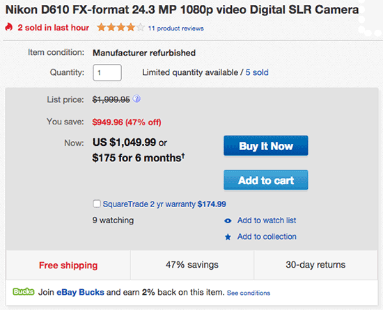 Nikon-D610-new-low-price
