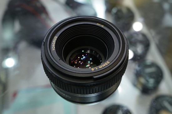 Yongnuo AF-S 50mm f:1.8 lens for Nikon F mount