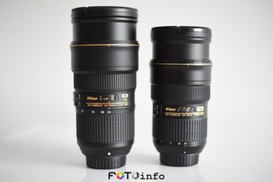 Nikon 24-120mm f:4G ED VR vs. 24-70mm f:2.8E ED VR lens 2