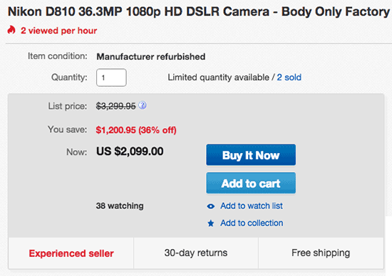Nikon-D810-camera-refurbished-deal