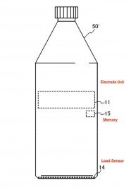 Nikon smart water bottle patent 2