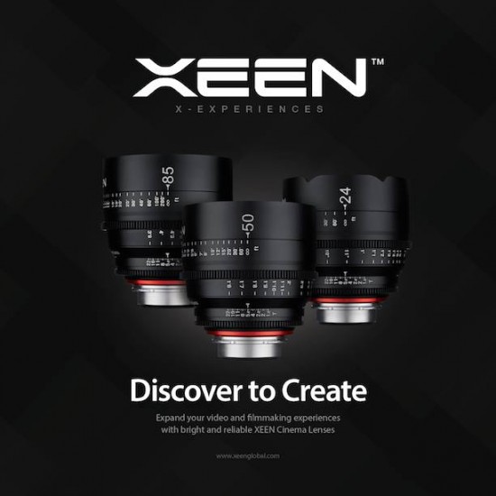 Rokinon launches Xeen line of cinema lenses for Nikon F mount