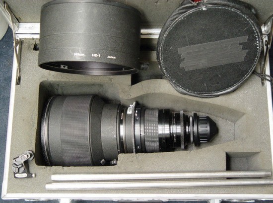 Nikon 300mm f2 ED lens with Arriflex PL mount