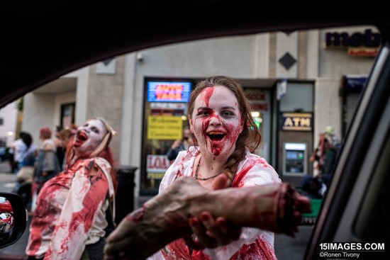 Shooting zombies with the Nikon D750