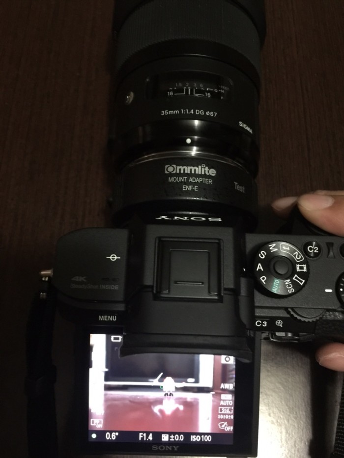 Commlite Nikon F-mount to Sony E-mount autofocus adapter 10
