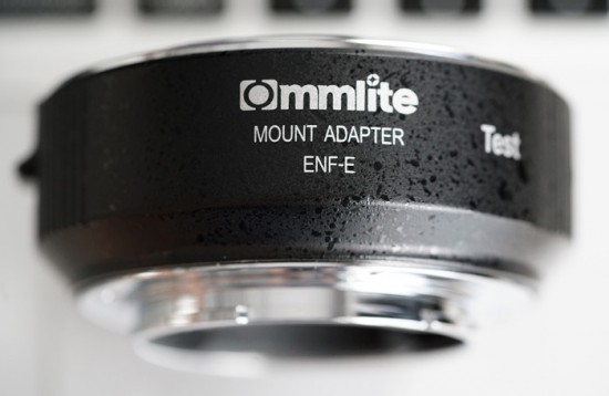 Commlite Nikon F-mount to Sony E-mount autofocus adapter 8