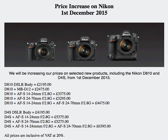 Nikon-D810-and-D4s-price-increase-in-the-UK-on-December-1st