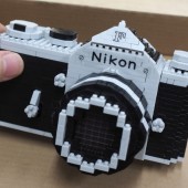 Nikon F model nanoblock kit 5
