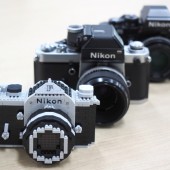 Nikon F model nanoblock kit 6
