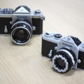 Nikon F model nanoblock kit 7