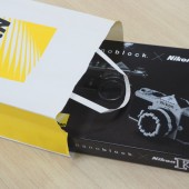 Nikon F model nanoblock kit 8