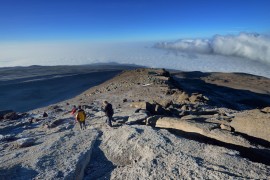 Freja descends from Kilimanjaro_0493
