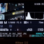 Nikon D5 menu 5