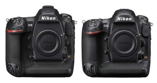 Nikon D5 vs. D4s specifications comparison
