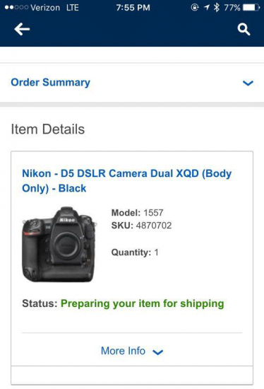 Nikon-D5-shipping-BestBuy