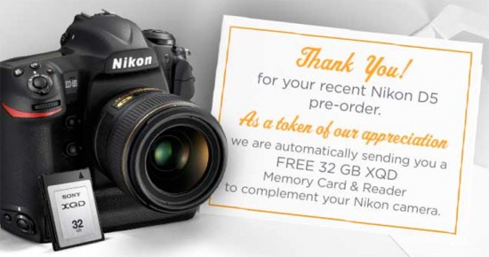 Nikon-D5-to-come-with-free-XQD-card-and-reader