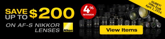 Nikon lens-only rebates